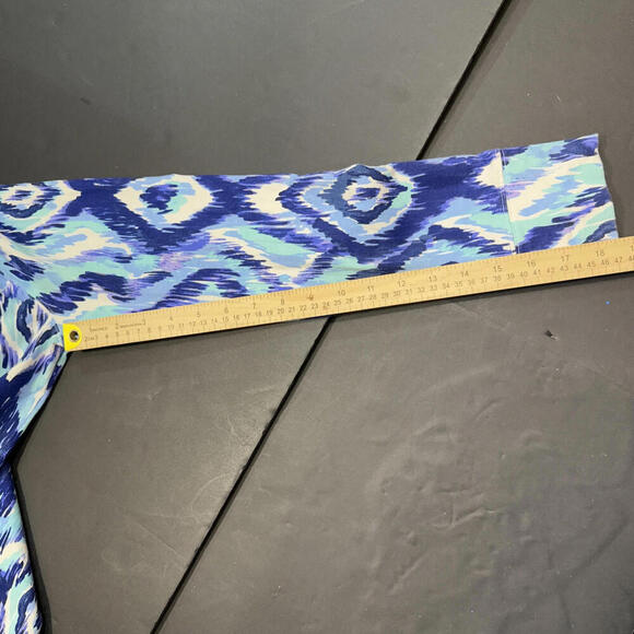 Lilly Pulitzer Preppy Designer Classic Geometric Quarter Zip Popover Small - Picture 8 of 14